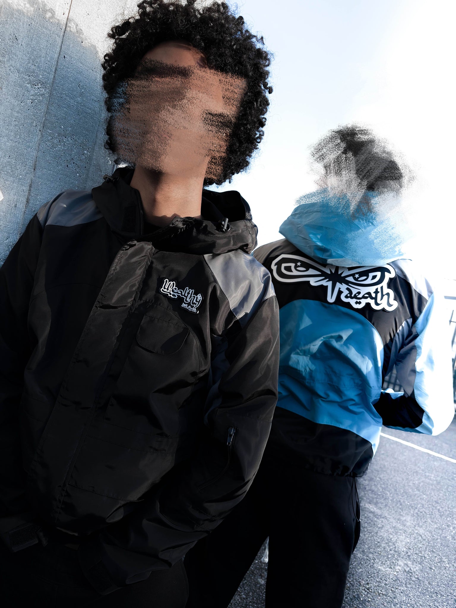 👁️‍🗨️ ICE BLUE - WTD WINDBREAKER