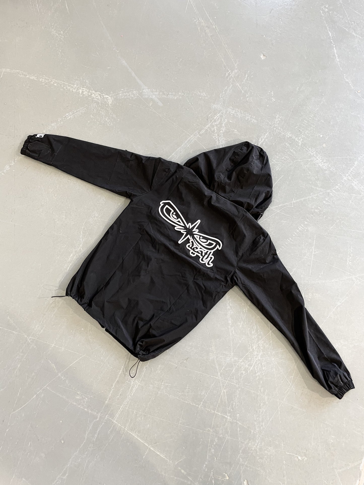 👁️‍🗨️ CHARCOAL V2 - EVIL EYE WINDBREAKER