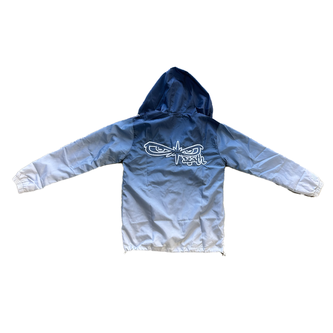 👁️‍🗨️ STEEL BLUE - EVIL EYE WINDBREAKER