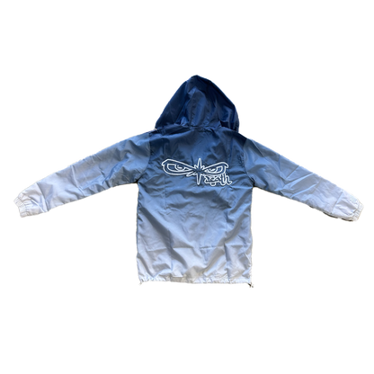 👁️‍🗨️ STEEL BLUE - EVIL EYE WINDBREAKER