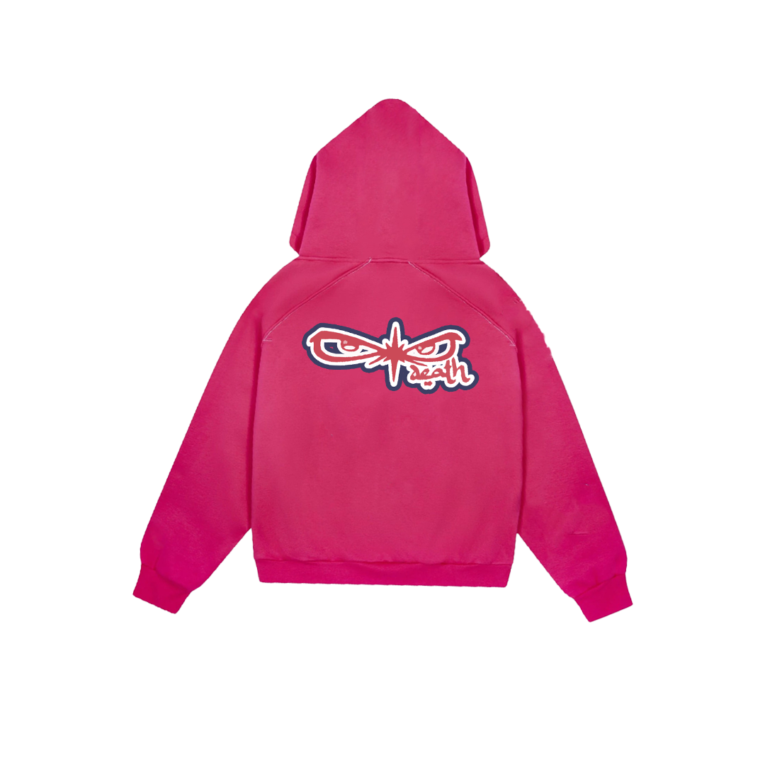 🏎️ WTD RACER ZIP UP - PINK