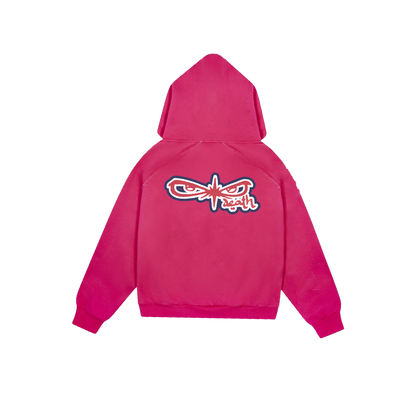 🏎️ WTD RACER ZIP UP - PINK