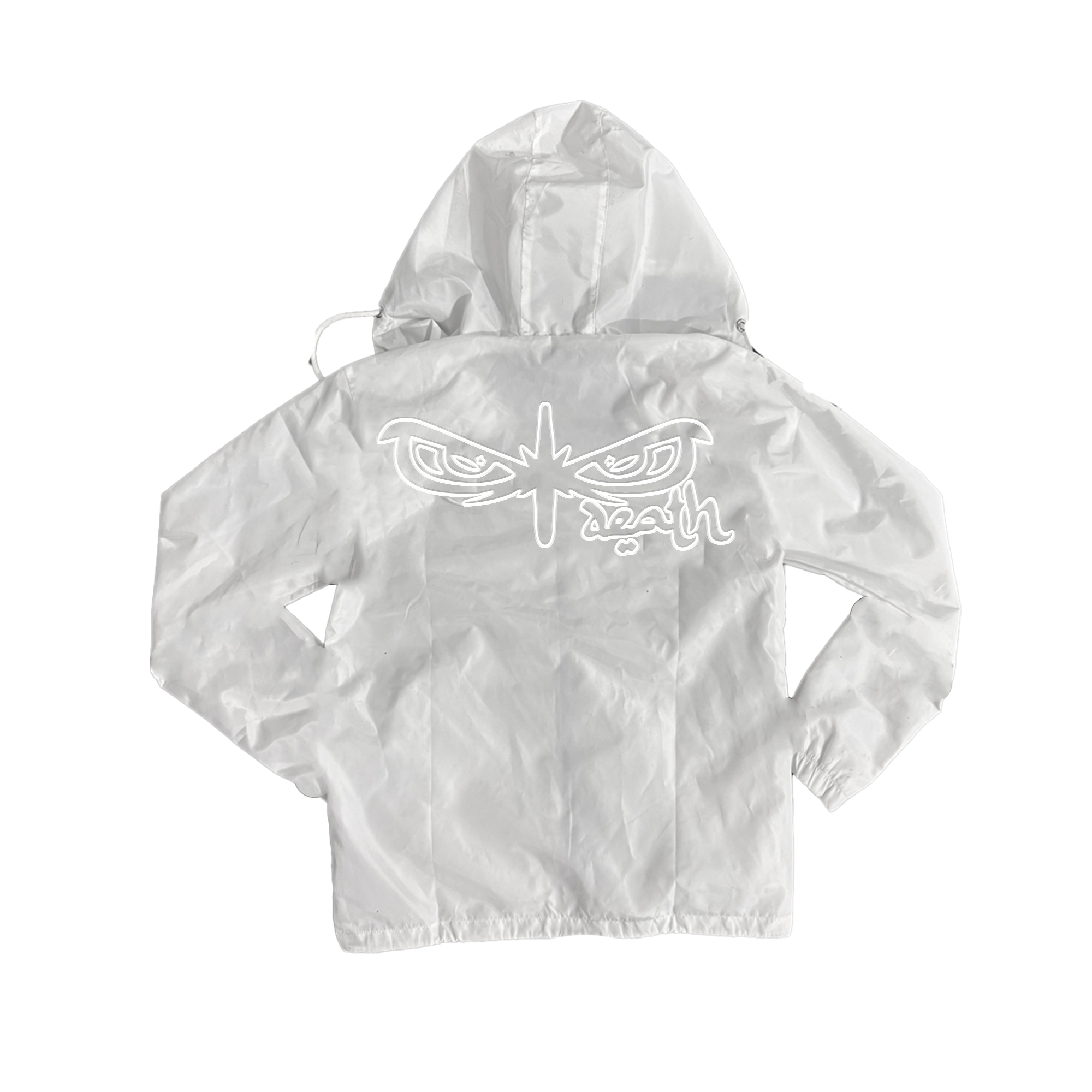 👁️‍🗨️ ICE WHITE - EVIL EYE WINDBREAKER